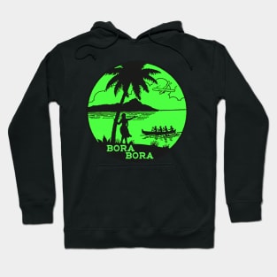 BORA BORA VINTAGE TRAVEL FRENCH POLYNESIA SCUBA DIVING SOUTH PACIFIC Hoodie